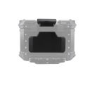 Universelle Rückenlehne für Motorräder Selbstklebendes weiches Kissen für Top Case Gepäckpolster 2 Stück wasserfest schwarz 4