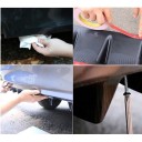 Universelle Schutzleiste für den hinteren Stoßfänger 815×165 mm ABS Stoßdämpfer 2in1 Verbund-Doppelstück Sportliches Design Wasserdichter Autoschutz 2