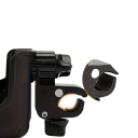 Universeller 2-in-1 Halter für Flasche und Telefon am Kinderwagen Drehbarer multifunktionaler Halter für Getränke und Mobiltelefon Einstellbarer Halter 3