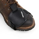 Universeller Anti-Rutsch-Gummischutz für Motorradstiefel 8,5x11,5 cm mit Gummiband 30 cm Schalthebelschutz 4