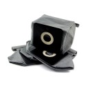 Universeller waschbarer Staubsack 11 x 10 cm Durchmesser 5 cm für Philips LG Haier Samsung Grauer wiederverwendbarer Filter aus Vliesstoff 1