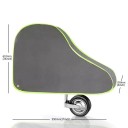 Universeller wasserdichter staubdichter Schutz für Anhängerkupplung 50JA für Wohnmobile Atmungsaktiver Schutz für Kupplungsschloss 950x610x150mm Vliesstoff 2