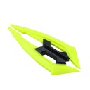 Universelles farbiges aerodynamisches Seiten-Spoiler-Klappflügel für Motorräder 1 Paar Frontverkleidung Tuning Dekoration 11