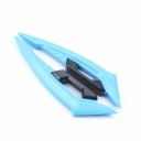 Universelles farbiges aerodynamisches Seiten-Spoiler-Klappflügel für Motorräder 1 Paar Frontverkleidung Tuning Dekoration 12