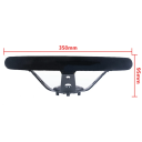 Univerzális sportkormány 35 cm PU bőr Fekete kormány autóversenyhez Ergonomikus kialakítás Tartós anyag Kényelmes vezetés Az autó belsejéhez 3