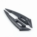 Univerzális színes aerodinamikus oldalsó spoiler szárny motorra 1 pár első burkolat tuning dekoráció 7