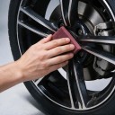 Univerzálna brusná rounová rola 12,7 x 100 cm Tloušťka 8 mm Nylonové rouno Gaštanovo červená Na prebrúsenie laku a prípravu povrchu 4