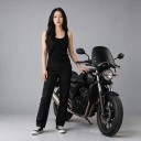 Univerzálne Čelné Sklo na Motorku Pre Kolo Svetlo Hliníkový Štít a Držiak z Nerezovej Ocele Deflektor Proti Větru 3