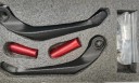 Univerzálne CNC hliníkové chrániče páčok 7/8" 22 mm Ochranné páky na brzdu a spojku Motocykel Skúter Enduro Farebné doplnky 9
