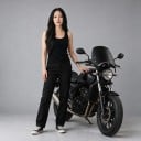 Univerzální Čelní Sklo na Motorku Pro Kulatý Světlomet Hliníkový Štít a Držák z Nerezové Oceli Deflektor Proti Větru 3