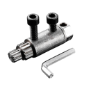 Univerzální extraktor zlomených šroubů a drátů pro rohové ventily 10 x 12,3 x 17,5 x 18,8 mm kovový nástroj pro opravy vodovodních kohoutků 1