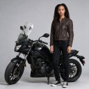 Univerzální prodloužení čelního skla motocyklu Nastavitelný deflektor větru 300 x 155 mm ABS plast Pro motorku i skútr 9