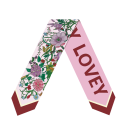 Urban Elegance Women's Narrow Scarf 88 x 11 cm Thin Fashion Ribbon for Hair and Neck Design Headband Bag Accessory All-Year-Round 1