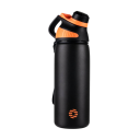 Urheilullinen termospullo 600 ml magneettikannella eristetty juomapullo 23,5 × 7,3 cm urheiluun, matkustamiseen ja päivittäiseen käyttöön 2