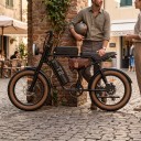 URLIFE T2 Electric Bike Fat Bike Removable Battery 48 V 15.6 Ah Shimano Gears Colour LCD Display Disc Brakes For Off-Road and City 7