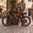 URLIFE T2 Elektromos kerékpár Fat bike Kivehető akkumulátor 48 V 15,6 Ah Shimano váltó Színes LCD kijelző Tárcsafékek Városi és terepi 7