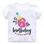 Urodzinowa koszulka dziecięca 6
