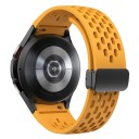 Urrem til Samsung Galaxy Watch 4/5/6 40 mm Silikone urrem med sort spænde 9