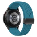 Urrem til Samsung Galaxy Watch 4/5/6 40 mm Silikone urrem med sort spænde 15