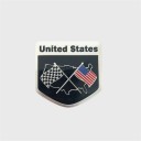 USA flag bilklistermærke 8