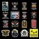 USA Stickers 50 pcs A1796 3