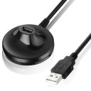 USB 2.0 forlængerkabel med stativ M/F 1,5 m 3