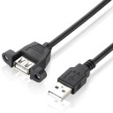 USB 2.0 -jatkokaapeli, uros/naaras, K1034 1