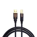 USB 2.0 til USB-B M/M forbindelseskabel 3