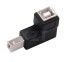 USB 2.0 úhlový adaptér 90° - Samec a samice 5