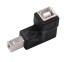 USB 2.0 Winkeladapter 90° - Stecker und Buchse 5