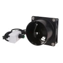 USB-Abluftventilator 8x8 cm für Rauchabsorber Einstellbare Geschwindigkeit Kleiner Ventilator für Dunstabzugshaube Zubehör für Dunstabzugshaube 3