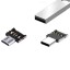 USB-Adapter Micro USB / USB-C 2 Stk 2