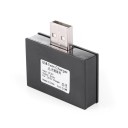 USB-adapter til 2x USB til opladning af to enheder fra én port USB 2.0 han til 2x USB 2.0 hun Spænding 5 V Flad form 4