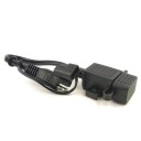 USB-adapter til motorcykel med SAE-stik 2