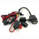 USB-adapter til motorcykel med SAE-stik 3