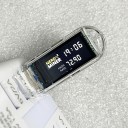 USB bitcoin miner pro solo lottery mining con mini display e consumo energetico di 3 W a forma di chiavetta USB in custodia trasparente 4