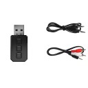 USB bluetooth 5.0 -sovitin RCA-kaapelilla 2