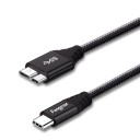 USB-C 3.0 til Micro USB-B M/M forbindelseskabel K1019 1