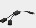 USB-C 3.1 splitter til USB M/F 1