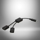 USB-C 3.1 splitter til USB M/F 2