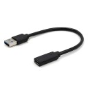 USB-C 3.1 - USB 3.0 F/M -kaapeli 2