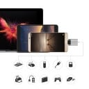 USB-C auf USB 3.0 Adapter zum Anschließen eines Flash-Laufwerks oder einer Maus an ein Telefon und Laptop Gehäuse aus Aluminiumlegierung 6