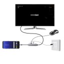 USB-C elosztó HDMI / USB 2.0 / USB 3.0 / USB-C számára 3