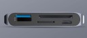USB-C-geheugenkaartlezer en HUB 2