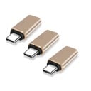 USB-C hane till Lightning hona 3 st Adapter för att ansluta en Lightning-kabel till en enhet med USB-C-port Hölje av aluminiumlegering 3