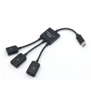 USB-C hub med 3 porte 2