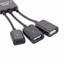 USB-C hub med 3 porte 5