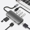 USB-C-keskitin 8-in-1 2