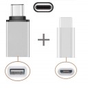 USB-C - Micro USB / USB 3.0 -sovitin 2 kpl 5