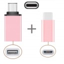 USB-C - Micro USB / USB 3.0 -sovitin 2 kpl 3